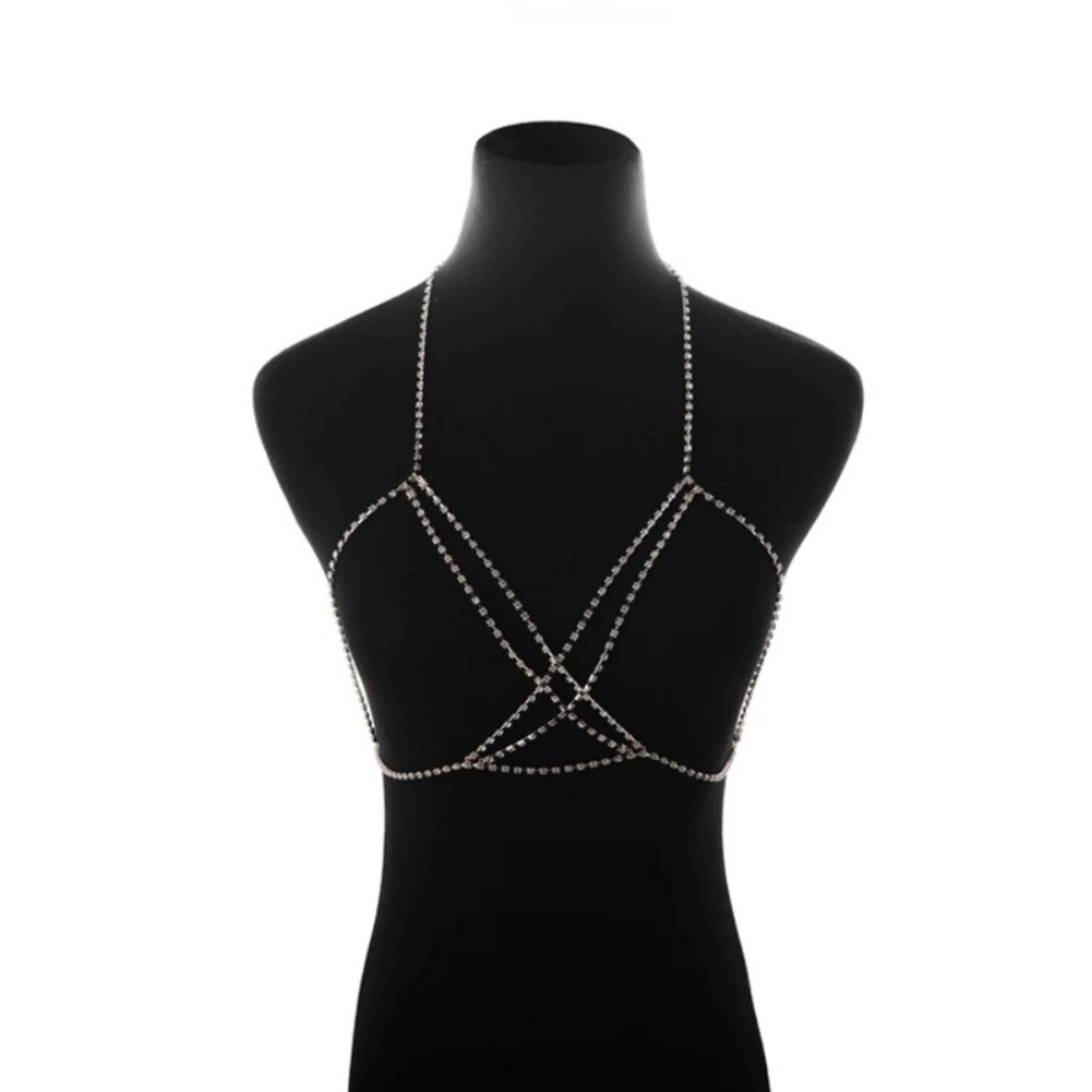 💎NEW💎 RHINESTONES BODY CHAIN - Picture 4 of 6
